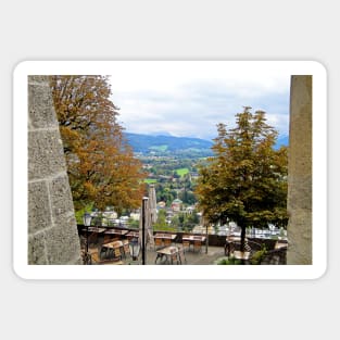 View from Festung Hohensalzburg Sticker